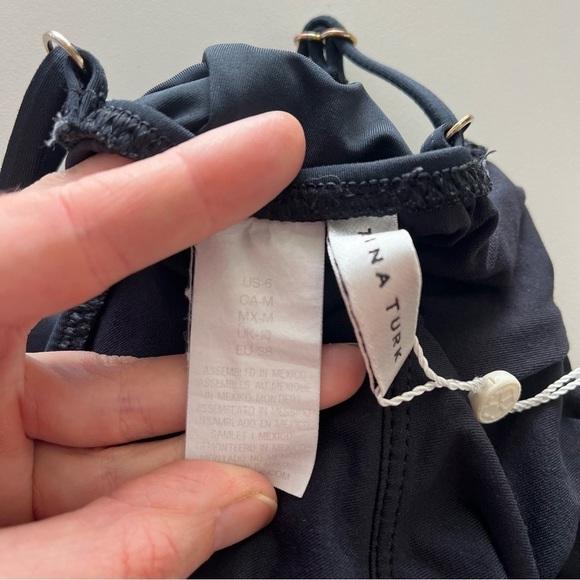 TRINA TURK V-Neck Ruffle One Piece Swimsuit - Picture 9 of 9